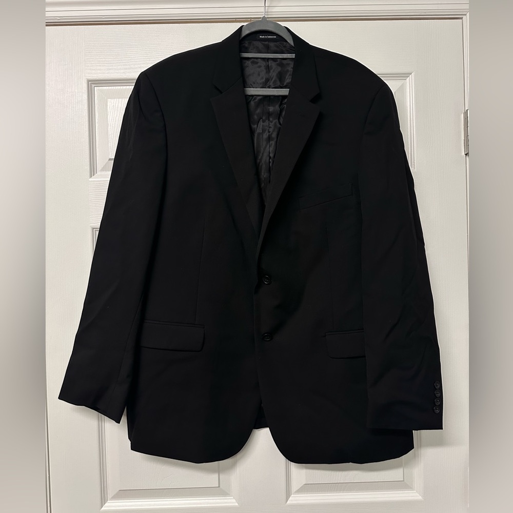 Pronto Uomo Black Men’s Formal Jacket Blazer size 48L